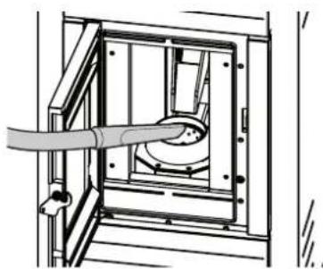 Palazzetti Ecofire Martina Idro Lux 15 water - Cleaning the ash bin - 2
