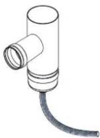 Palazzetti Ecofire Martina Idro Lux 15 water - FLUE GAS EXHAUST - 1