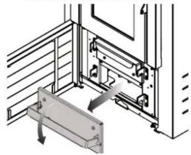Palazzetti Ecofire Martina Idro Lux 15 water - Only for models equipped with turbolators: - 1