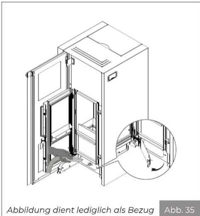 Palazzetti Ecofire Dadò Idro 9N water - Wartung des Rauchgassammlers - 1