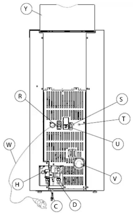 Palazzetti Ecofire Dadò Idro 9N water - Componenti - 1