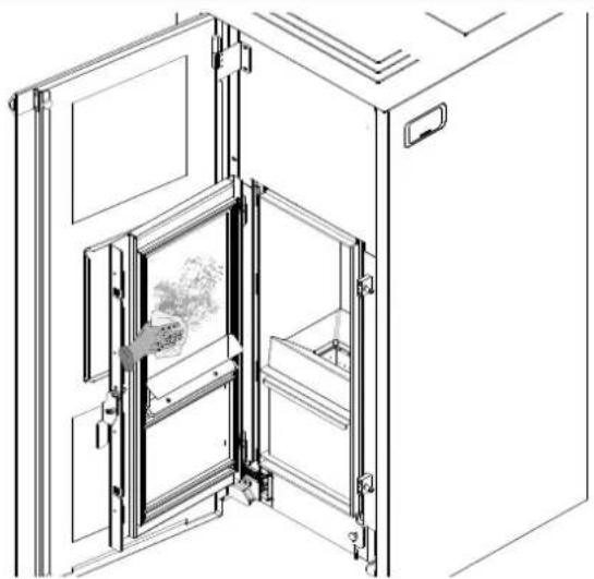 Palazzetti Ecofire Dadò Idro 9N water - Limpieza del vidrio - 1