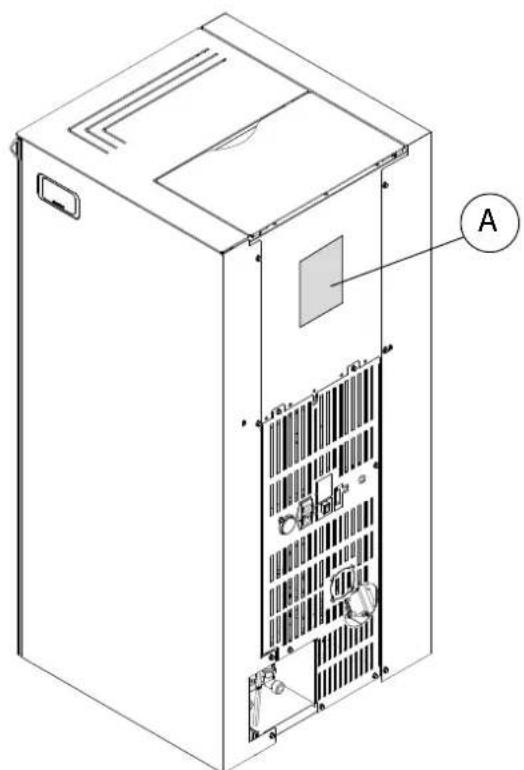 Palazzetti Ecofire Dadò Idro 9N water - Typenschild - 1