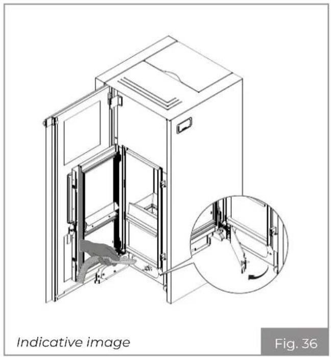 Palazzetti Ecofire Dadò Idro 9N water - Maintenance of flue manifold - 1
