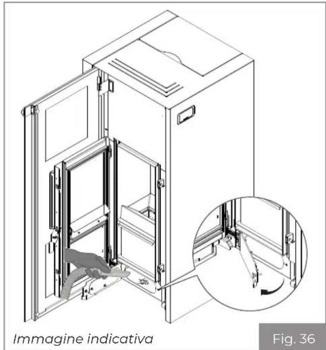Palazzetti Ecofire Dadò Idro 9N water - Manutenzione del collettore fumi - 1