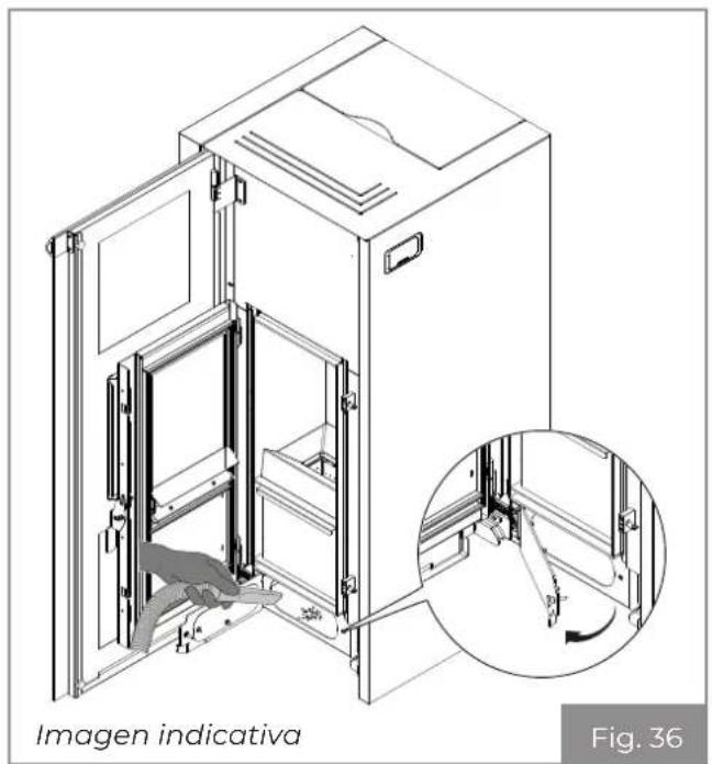 Palazzetti Ecofire Dadò Idro 9N water - Mantenimiento del colector de humos - 1