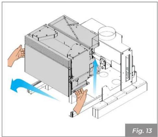 Palazzetti Ecofire for building in A70 air - Transporte - 3