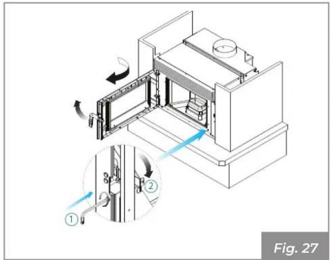 Palazzetti Ecofire for building in A70 air - Positioning the generator without pedestal - 5