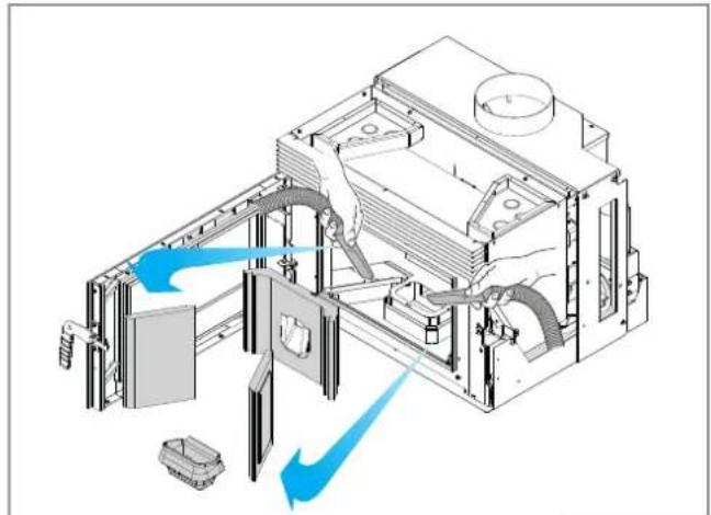 Palazzetti Ecofire for building in A70 air - Mantenimiento del aparato - 3