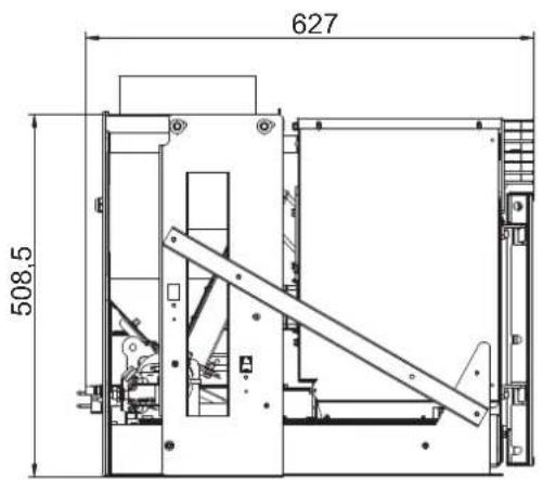 Palazzetti Ecofire for building in A70 air - Dimensiones - 2