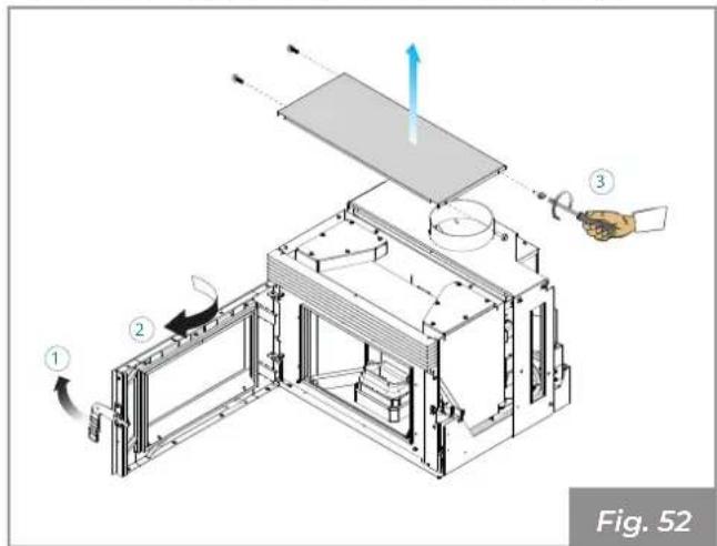 Palazzetti Ecofire for building in A70 air - Mantenimiento del aparato - 1