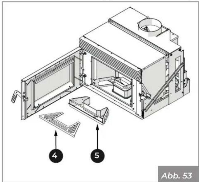 Palazzetti Ecofire for building in A70 air - Wartung des Geräts - 2