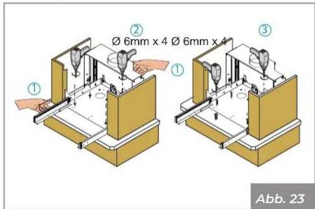 Palazzetti Ecofire for building in A70 air - Positionierung des Generators ohne Sockel - 1