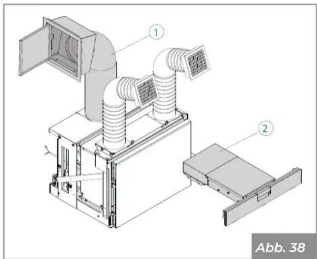 Palazzetti Ecofire for building in A70 air - Verfügbare Optionen - 1