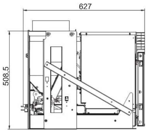 Palazzetti Ecofire for building in A70 air - Dimensions - 2