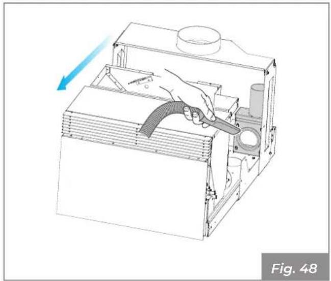 Palazzetti Ecofire for building in A70 air - Pulizia del vetro - 3