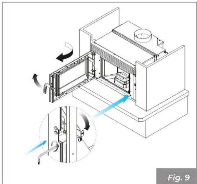 Palazzetti Ecofire for building in A70 air - - Rimozione alla paletta di trasporto - 1