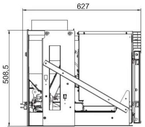 Palazzetti Ecofire for building in A70 air - Dimensioni - 2