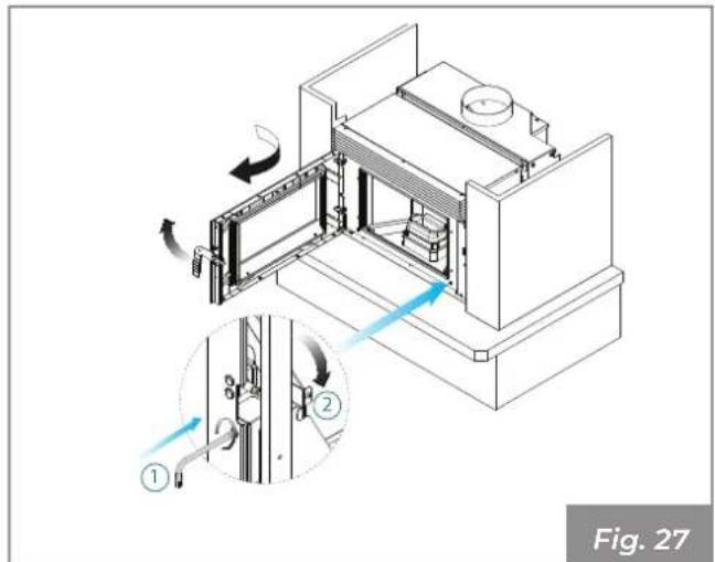 Palazzetti Ecofire for building in A70 air - Posizionamento generatore sanza piedistallo - 5