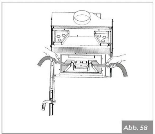 Palazzetti Ecofire for building in A70 air - Wartung des Geräts - 9