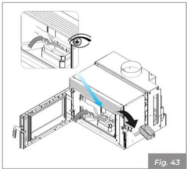 Palazzetti Ecofire for building in A70 air - Pulizia interna del focolare - 3