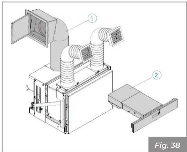 Palazzetti Ecofire for building in A70 air - Opciones disponibles - 1