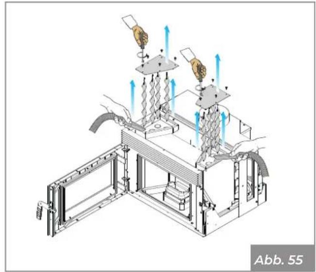 Palazzetti Ecofire for building in A70 air - Wartung des Geräts - 4