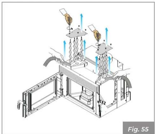 Palazzetti Ecofire for building in A70 air - Manutenzione dell'apparecchio - 4