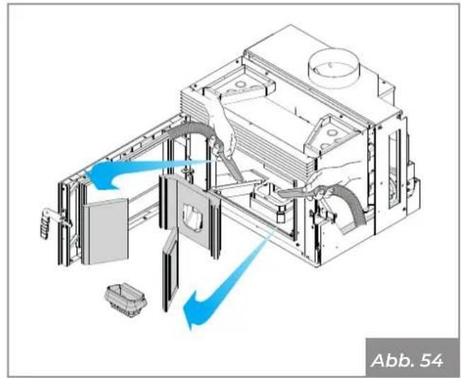 Palazzetti Ecofire for building in A70 air - Wartung des Geräts - 3