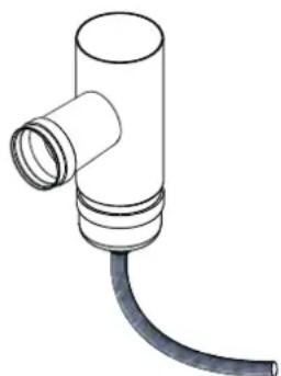 Palazzetti MILÙ 8 - Flue gas fitting - 4