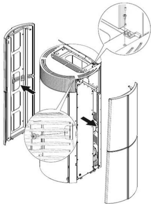 Palazzetti Lilibet TC 9 kW Pro2 - Smontaggio fianchi - 1
