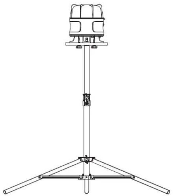 BRENNENSTUHL BF 3050 M - Met statief (niet meegeleverd) - 1
