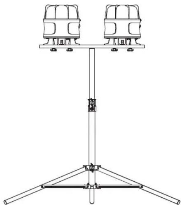 BRENNENSTUHL BF 5000 M - Z wykorzystaniem statywu (nie wchodzi w zakres dostawy) - 2
