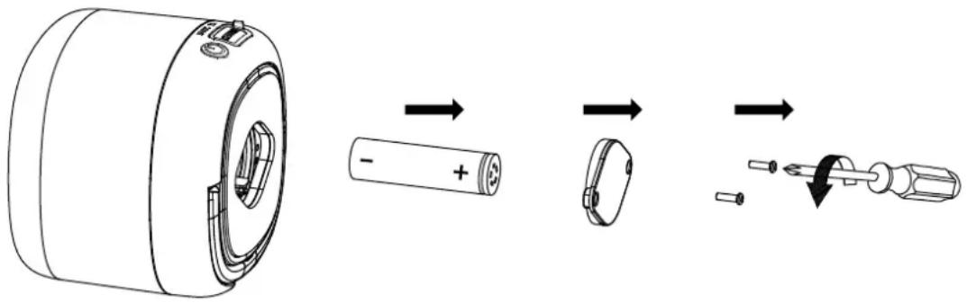 BRENNENSTUHL GL 400 AS - REEMPLACER LA BATTERIE - 1
