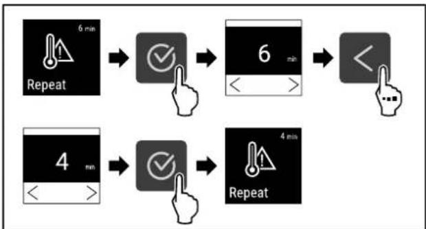 LIEBHERR SFPvg 8401 Performance - Régler l'alarme de température - 7