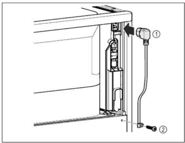 LIEBHERR SFPvg 8401 Performance - Brancher le cable d'alimentation - 1