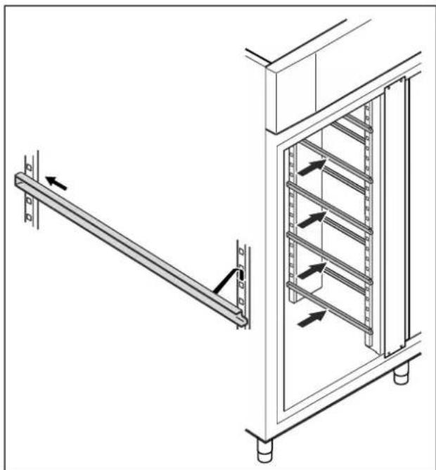 LIEBHERR SFPvg 8401 Performance - Mise en place du rail d'appui - 1