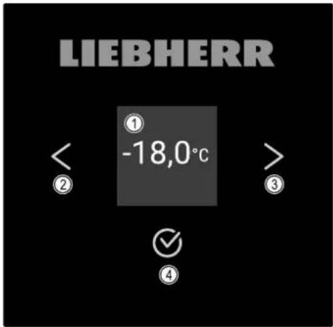 LIEBHERR SFPvg 1402 Performance - Éléments de commande et d'affichage - 1
