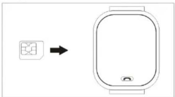 Prixton G300 - Insérer la carte SIM - 1