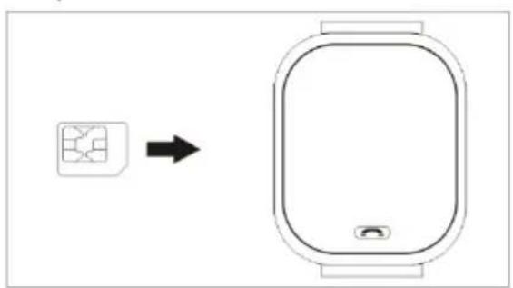 Prixton G300 - Inserting SIM card - 1