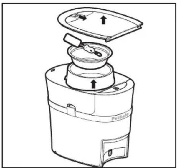 PETSAFE PFD19-16861 - Configura e assembla l'erogatore di cibo - 1
