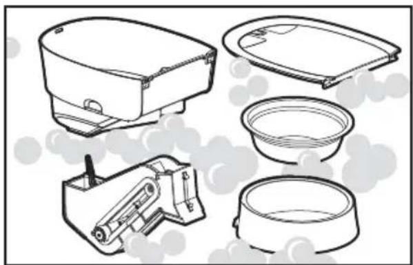 PETSAFE PFD19-16861 - Configuration et installation du distributeur - 2