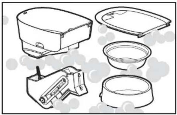 PETSAFE PFD19-16861 - Configura e assembla l'erogatore di cibo - 3