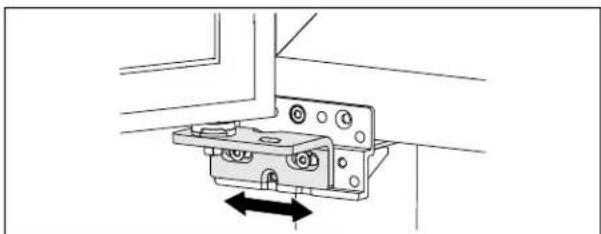 LIEBHERR SFPvh 8401 Perfection - Aligner la porte horizontalement - 2