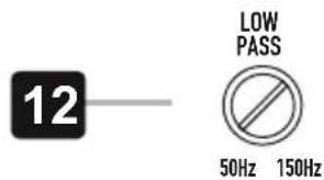 ESX Quantum Q168P - VARIABLE LOW PASS FILTER - 1