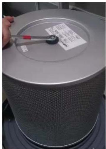Ghibli & Wirbel AS 40 KS H - Vymena filtru svlozkou -trida H - 2