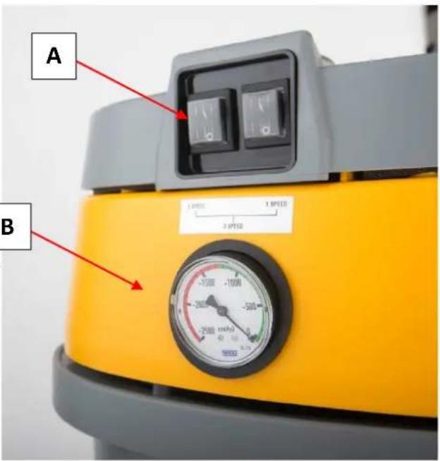 Ghibli & Wirbel AS 40 KS H - COMMANDES ET INDICATEURS - 1