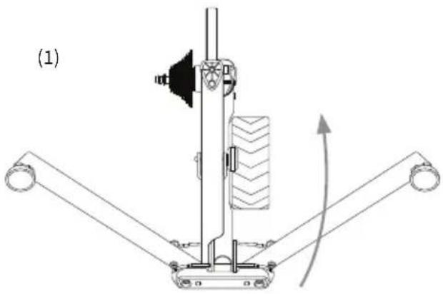 Wahoo KICKR Axis - 安裝AXIS腳 - 1