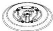 LG CBGJ3623S - Burner Heads - 4