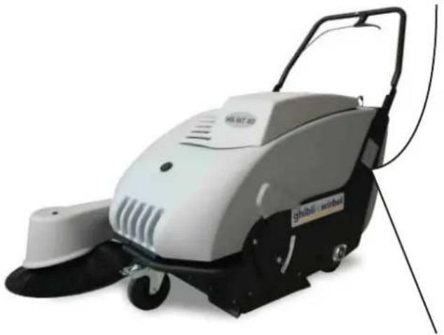 Ghibli & Wirbel HS MT 80 - Gegevens identifi catie van de veegmachine - 1